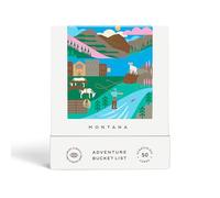 Reach International Outfitters Montana Adventure Bucket List: 50 Scratch Off Cards for Outdoor Activities, Tourist Attractions and Road Trips - Perfect Travel Gift and Guide for Exploring