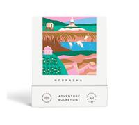 Reach International Outfitters Nebraska Adventure Bucket List: 50 Scratch-Off Cards for Outdoor Activities, Tourist Attractions, and Road Trips - Perfect Travel Gift and Guide for Exploring Nebraska