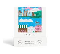 Reach International Outfitters Seattle Adventure Bucket List: 50 Scratch-Off Cards for Outdoor Activities, Tourist Attractions, and Road Trips - Perfect Travel Gift and Guide for Exploring Seattle