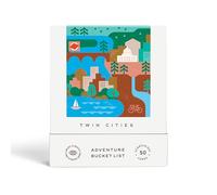 Reach International Outfitters Twin Cities Adventure Bucket List - 50 Scratch Maps for Outdoor Activities, Tourist Attractions and Historical Landmarks Guide to Exploring the