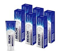 REACH Microbiome Toothpaste Total Care 120g x 6, Strong Mint Flavor, Whitening Fresh Breath Anti-Plaque, Probiotic Ingredients, Clean Healthy Teeth Gums Tartar Cavity, Daily Oral Enamel Dental Care