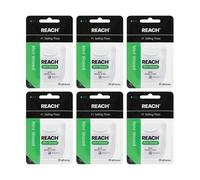 Reach Mint Waxed Floss, 55 Yd (Pack of 6)