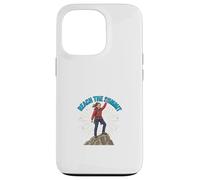 Reach The Summit Mountain Adventure Motivation Design Case for iPhone 13 Pro