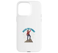 Reach The Summit Mountain Adventure Motivation Design Case for iPhone 15 Pro Max
