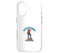 Reach The Summit Mountain Adventure Motivation Design Case for iPhone 17
