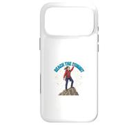 Reach The Summit Mountain Adventure Motivation Design Case for iPhone 17 Pro Max