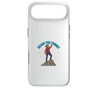 Reach The Summit Mountain Adventure Motivation Design Case for iPhone Air