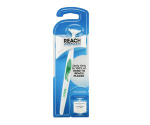 REACH Ultraclean Access Flosser Starter Kit, Unflavored, Plaque Remover for