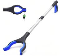 Reacher Grabber Pickup Tool, 32" Long Grabber Reacher Tool with Magnetic Tip, Trash Picker for Elderly Grab It Reaching Tool, Garbage Picker Upper, Litter Pick Up Grab Claw Grabber Stick