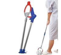 Reacher Grabber Tool, Foldable Ergonomic Aluminum Picker Upper, Strong Grip Comfort Handle, Home Supplies for Seniors Elderly Clean Litter Garden Yard Leaves Garbage Floor Poop