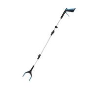 Reacher Grabber Tool Foldable Pickup Grabbers for Elderly Lightweight Extra Long Handy Trash Claw Pick Up Tools for Tall Users(Blue)
