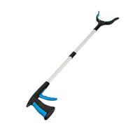 Reacher Pickup Stick - Foldable Grabber Claw, Handy Trash Tool | Heavy Duty Rubber Tipped Gripper, Rotating Precision Reaching Aid for Kitchen Street Garage Closet Yard Laundry Basement officee