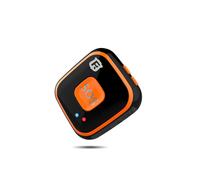 REACHFAR -V28 Two Way Calls SOS Fall Alarm Kids GPS Mini Locator 2G GSM Real Time Tracking Handheld Tracker Black