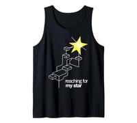 Reaching for My Star Geometric Inspirational Design Tank Top