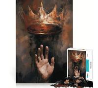 Reaching for The Crown Painting Jigsaw Puzzle for Adults 1000 Pieces Mind Puzzle Calm Pastime Image Assembly Lovely Present (38x52cm)