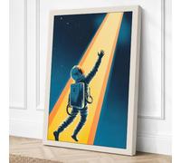 Reaching for the Stars Canvas Wall Art Print 36x24 Inch