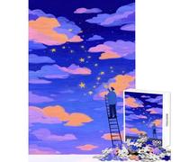 Reaching for The Stars Puzzles for Adults 1000 Puzzles Art Work Gifts Analysis And Logic AntiStress Toys Suitable for People Aged 14 And Above (50x75cm)