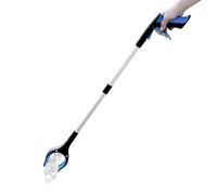 Reaching Grabber Stick - Heavy Duty Folding Picker Tool, Ergonomic Waste Lifter Device | Long Reach Cleaning Accessory, Disabled Assistance Aid, Garden Home Outdoor Litter Removal Tool with Secure Gri