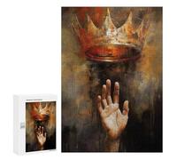 Reaching The Crown Adult Tabletop Puzzle, 300 PCS - Home Décor Activity, for Mindful Indoor Entertainment