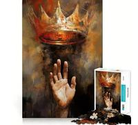 Reaching The Crown Jigsaw Puzzles for Adults1000 Piece Mind Skill Group Joy Quality Edge Art Collection Piece (38x52cm)