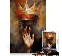 Reaching The Crown Jigsaw Puzzles for Adults1000 Piece Mind Skill Group Joy Quality Edge Art Collection Piece (38x52cm)