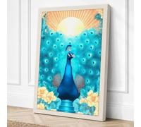 Reaching Toward Light Canvas Wall Art Print 24x16 Inch