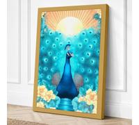 Reaching Toward Light Canvas Wall Art Print 30x20 Inch
