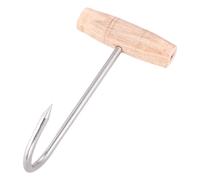 Reachise 2pcs Stainless Steel Meat Boning Hooks For Butchering