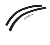 ReachMall 50cm Cable Sleeving Wire Harness Protector With Stainless Hoops For Surron for light bee S/X Electric Dirt Bike Organization Black