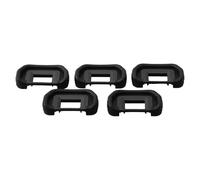 ReachMall 5pcs Rubber Eyecup EB for Canon 70D, 60D, 50D, 6D, 5D Mark II, Comfortable Viewfinder Replacement
