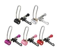 ReachMall Aluminium Alloy Bike Seatpost Clamp, Quick Release with Folding Hook for Brompton & 3sixty Folding Bike, 31.8mm