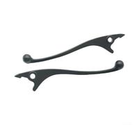 ReachMall Aluminum Brake and Clutch Lever Set for Motorcycle Scooter Moped Robust Disc Handle Left Right 195mm Length(Black)