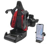 ReachMall Anti Drop Racing Seats Phone Holder for Car Air Vent, Stability and Security (red)