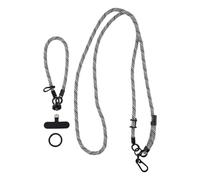 ReachMall Anti-Lost Hand Strap For Insta360 X5, Secure Polyester Wrist Lanyard with Crossbody Rope for Sports Camera, Black