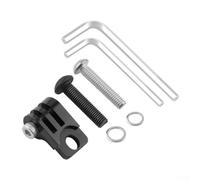 ReachMall Bicycle Light Stand for Sports Camera CNC Bracket Suitable for Brompton Folding Bikes (black)