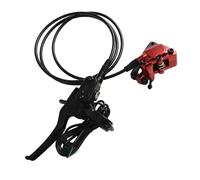 ReachMall Bike Disc Brake Kit, CNC Hydraulic Disc Brakes with160mm Discs, Front Rear Disk Dual Callipers Lever, Kick Scooter Power off Brake for Electric Bicycle