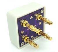 ReachMall Calibration Multimeter Verification Tool 4 Wire Short Socket for DMM with Gold Plated Banana Connectors (A)