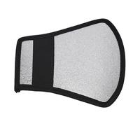 ReachMall Camera Flash Diffuser Softbox, 2-in-1 Silver White Reflector with Bayonet Mount for Speedlight, Portable Studio Lighting Modifier for Portrait Photography, 11x18x20cm