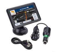 ReachMall Car Sat Nav, 5 Inch Basic Sat Nav Normal Resolution Touch Screen, Full-range FM Transmitter, with Middle East, East Asia, Australia, America, Africa, Global Map (Africa)