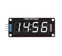 ReachMall Common Anode 0 56 Inch LED Clock Tube Display, TM1637 for Arduino Projects (White)