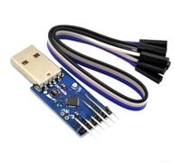 ReachMall CP2104 USB to for ttl Serial Adapter UART Converter with FTDI Chip Alternative for Arduino for raspberry Pi Debugging - 3.3V 5V for jumper Selectable Blue Module
