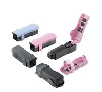 ReachMall DJI Pocket 3 Protective Case, Scratch-Resistant Cover with 4 Filter Slots, Anti-Slip Silicone Skin for Gimbal Camera Cage, Black