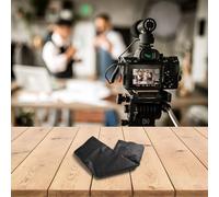 ReachMall Film Changing Bag, Double Layer Lightproof Darkroom Bag for 35mm 120 Film Loading, Portable Foldable Envelope with Zipper, Black