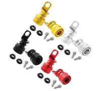 ReachMall Foldable Pedals Quick Release Buckle, Aluminum Alloy Lightweight With 3 Installation Methods, For Standard 10mm Brackets And M5 Holes
