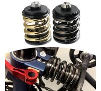 ReachMall Folding Bike Rear Shock Absorber Spring Steel Double-Layer For Brompton Smooth Riding On Various Road Sections