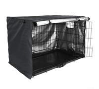 ReachMall For dog Cage Cover for 24inch to 48inch Crates, Breathable Mesh for Comfortable Airflow and Easy Access (24inch)