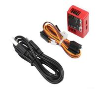 ReachMall for v3 Flight Controller Gyroscope for System for RC Planes - 3 Mode Stabiliser with Metal Case - 43x27mm Black Red Unit for FPV Racing