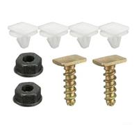 ReachMall For Vauxhall For Corsa Compatible Front Trim Fasteners Complete Kit with Clips, Screws, and Nuts for Easy Use