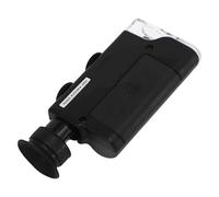 ReachMall Gemological Microscope, 200x-240x Zoom with UV Light for Jewelry Appraisal, Portable ABS Stone Tester