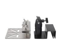 ReachMall Gutter Mount Bracket for Reolink Argus 4G LTE, Solar Camera Holder for Argus PT, ABS Metal Outdoor Security Stand, Black